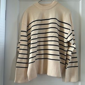 Zara Striped Sweater NEW WITH TAGS